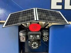 e-SİM Destekli Güneş Enerjili 4 Kameralı Renkli Gecegörüş Solar Kamera  ( 7/24 Kayıt Bulut Desteği )