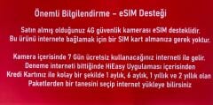 e-SİM Destekli Güneş Enerjili 4 Kameralı Renkli Gecegörüş Solar Kamera  ( 7/24 Kayıt Bulut Desteği )