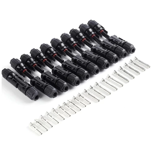 Mc4 Konnektör 10'lu Set - Güneş Paneli Solar Panel Konnektörü