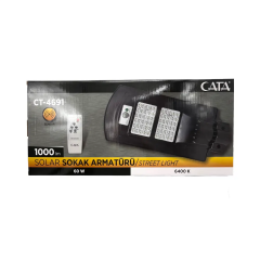 120W GÜNEŞ ENERJİLİ SOKAK AYDINLATMA LAMBASI CT-4691