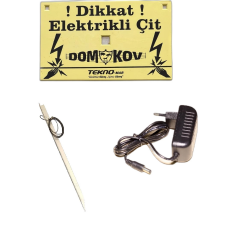 AYI DOMUZ KOVUCU ELEKTRİKLİ ÇİT SİSTEMİ - Bahçe Bekçisi