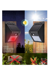 GÜNEŞ ENERJİLİ SENSÖRLÜ DOMUZ KOVUCU İNFRARED IŞIK