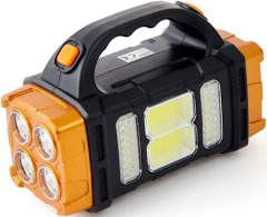 PANTHER PT-8267 USB ŞARJLI SOLAR EL FENERİ