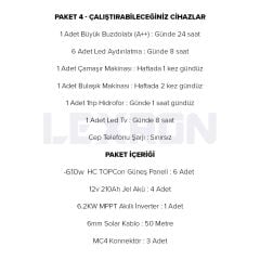 6.2kW TOPCON PAKET SİSTEM 1 (PAKET 4)