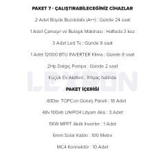 11kW TOPCON PAKET SİSTEM 2 (PAKET 7)