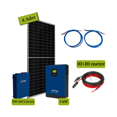 Villa Ges Paketi Villa Güneş Enerji Sistemi - Paket-1 -