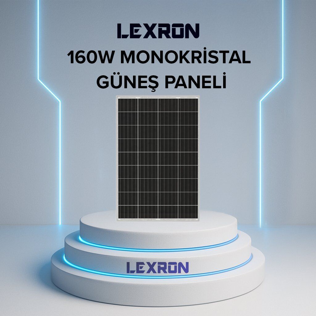 ECOSOL 160W MONOKRİSTAL GÜNEŞ PANELİ 5BB A-
