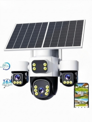 INOX-X13 3LENS ESİM ÇİFT PANELLİ FULL RENKLİ 4G SOLAR KAMERA
