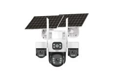 INOX-X13 3LENS ESİM ÇİFT PANELLİ FULL RENKLİ 4G SOLAR KAMERA