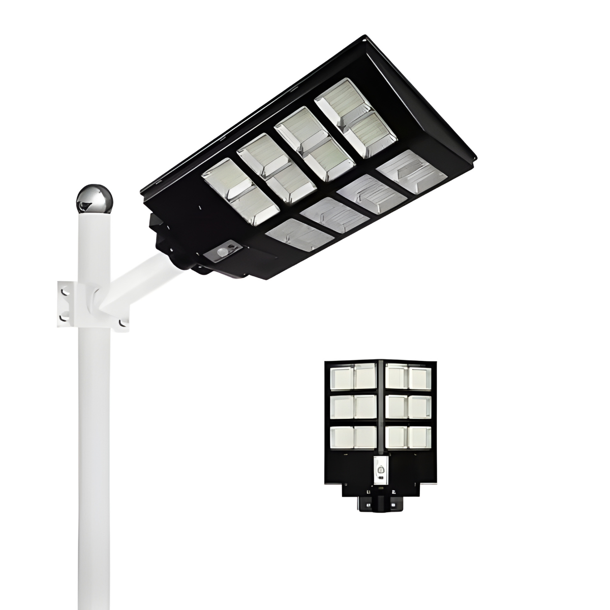 600W SOLAR BAHÇE AYDINLATMA LAMBASI + 3M. LAMBA DİREĞİ
